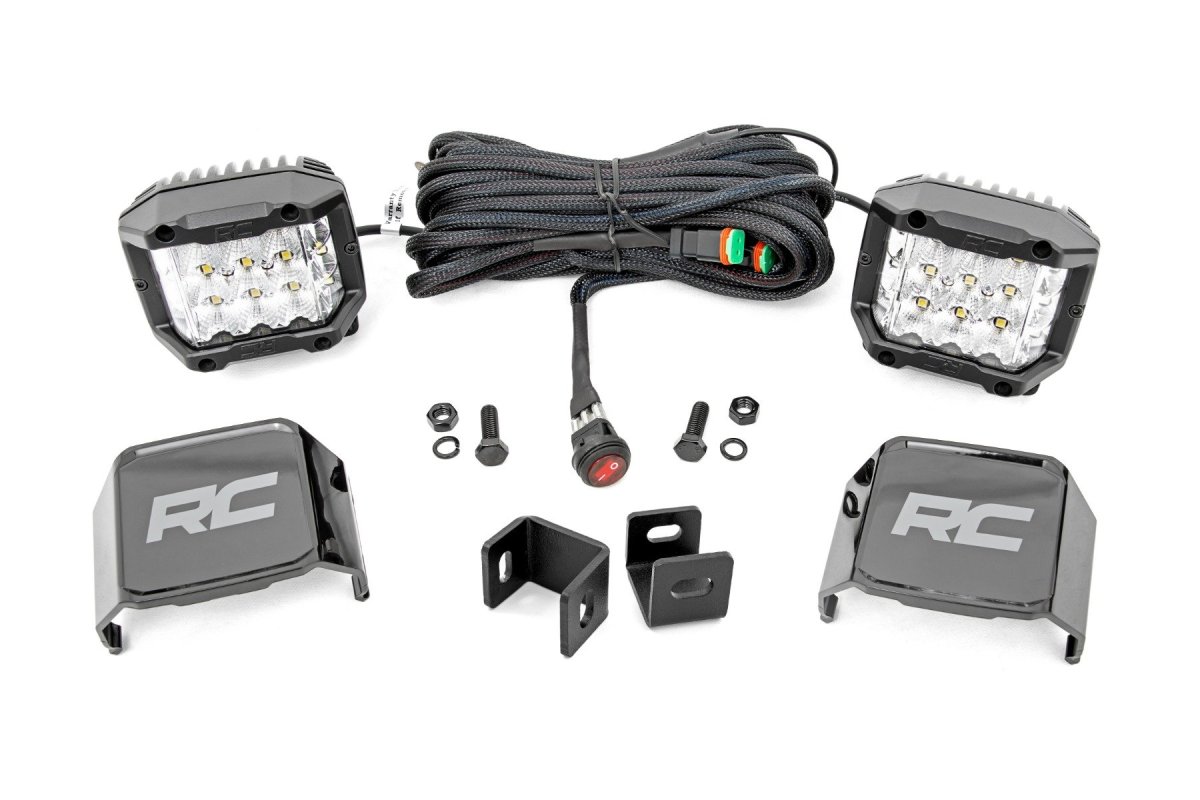 Toyota Tundra LED Light Kit - Ditch Mount - Rough Country - 3